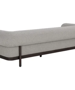Alternative view of Bromley Sofa – Voluminous Grey Couch with Wide Armrests