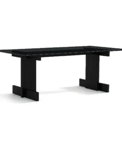 Zayle Rectangular Dining Table – Contemporary Oak Dining Table