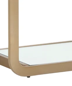 Alternative view of Ambretta Large Freestanding Bookcase – 5-Tier Open Shelving Unit in Walnut Finish for Living Room or Office